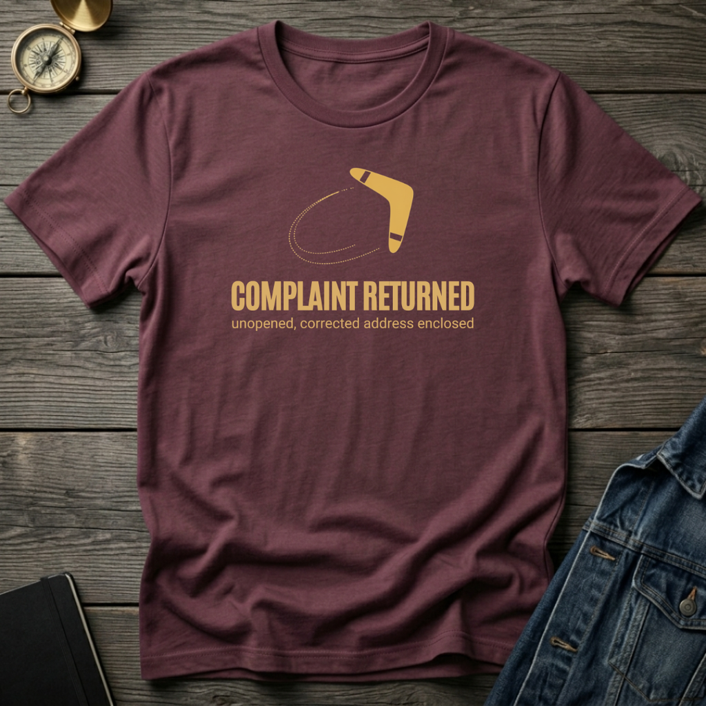 Complaint returned T‑Shirt