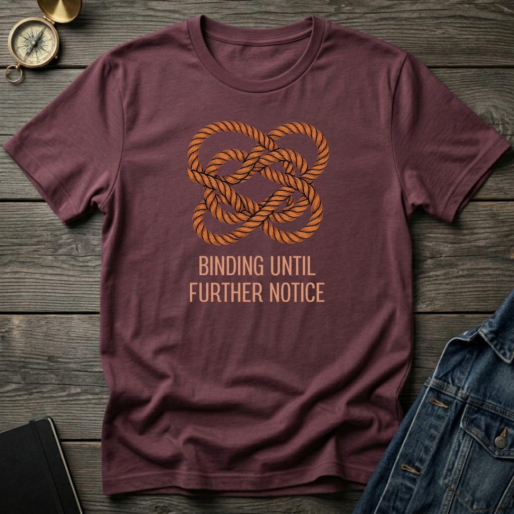 Binding until further notice T‑Shirt