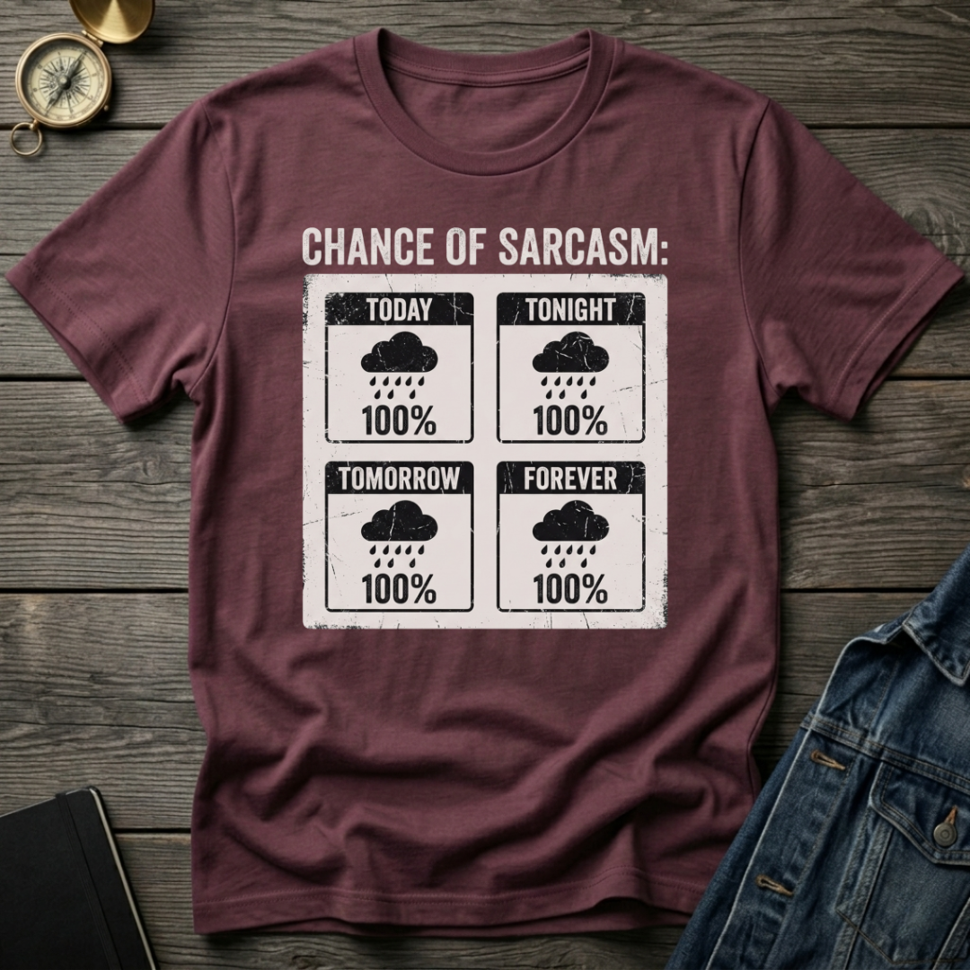 Chance of sarcasm T-Shirt