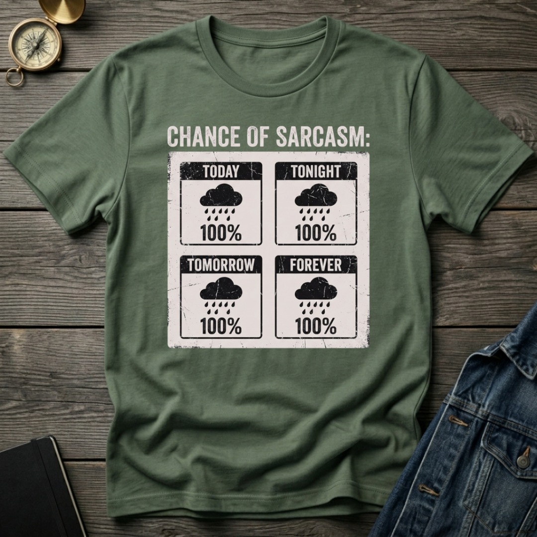 Chance of sarcasm T-Shirt