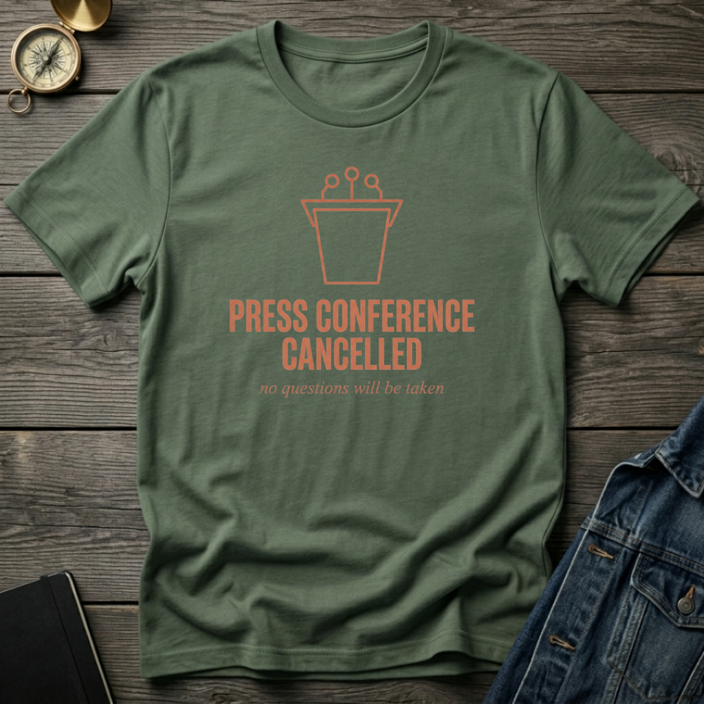 Press conference cancelled T‑Shirt