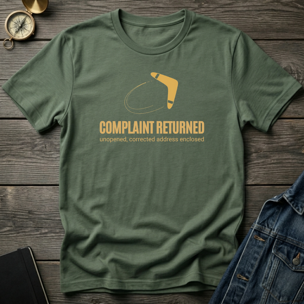 Complaint returned T‑Shirt
