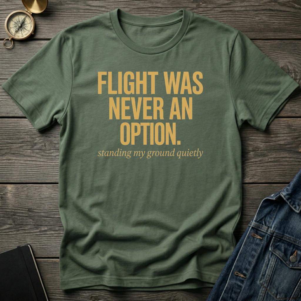 Flight was never an option T‑Shirt
