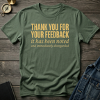 Thank you for your feedback T-Shirt
