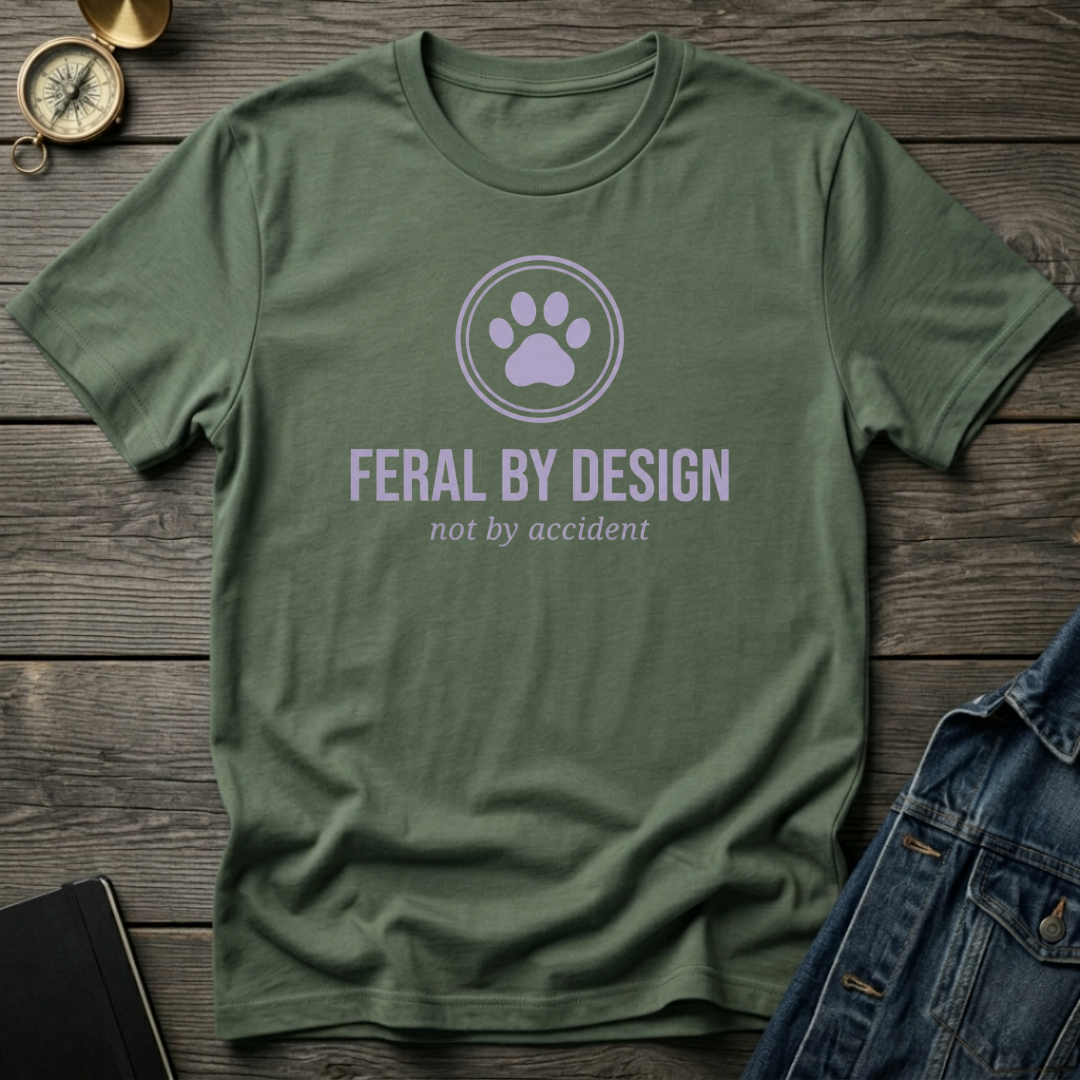 Feral by design T‑Shirt