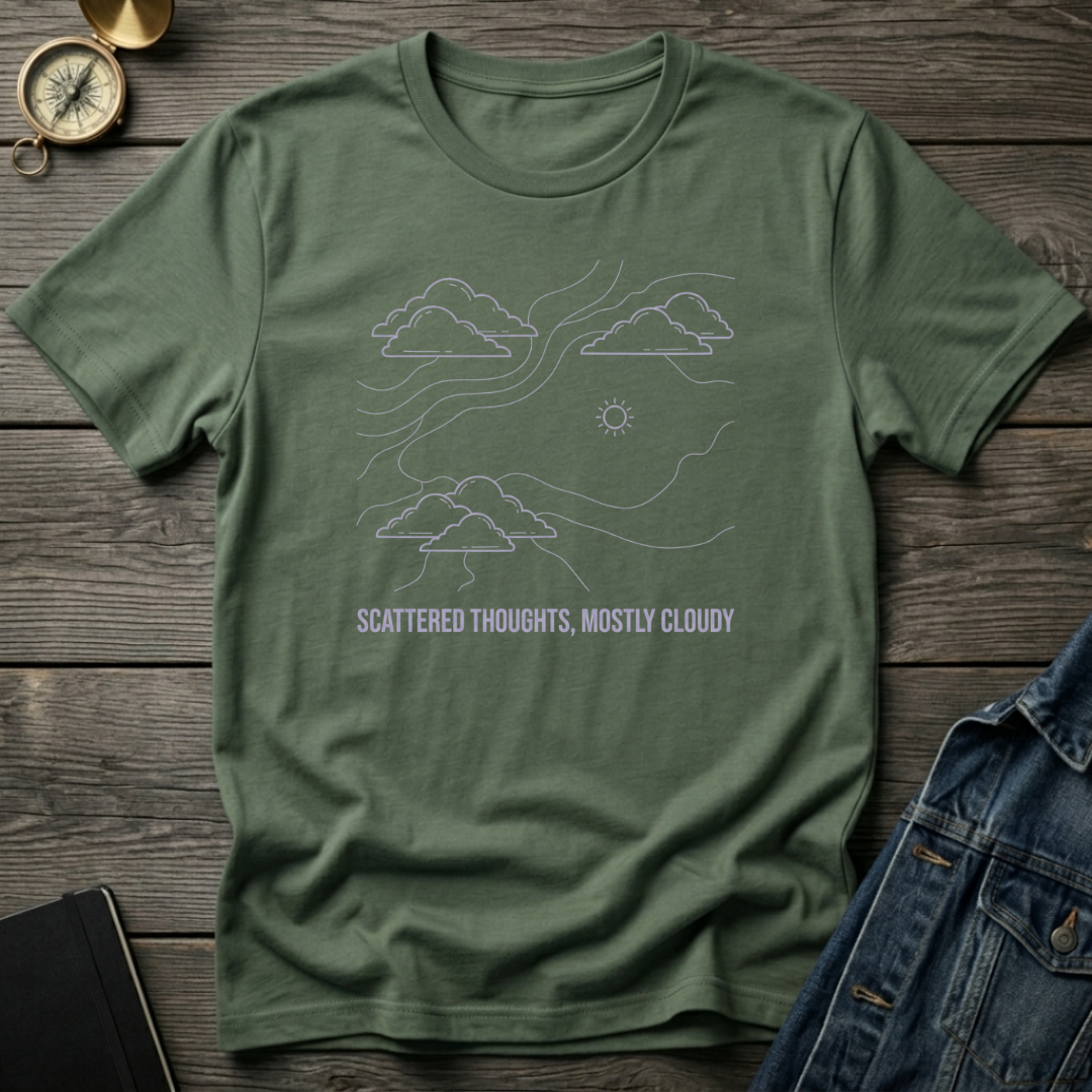 Scattered thoughts T‑Shirt