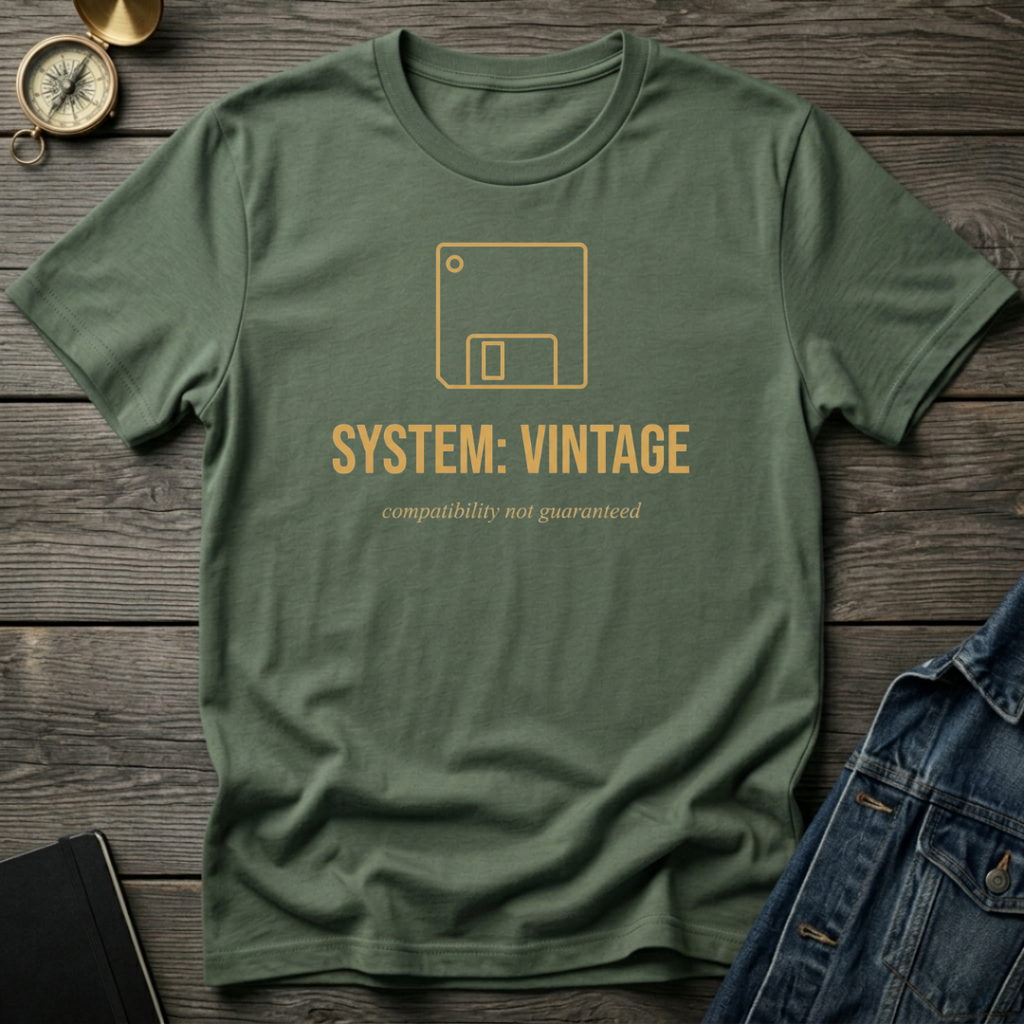 System vintage T‑Shirt