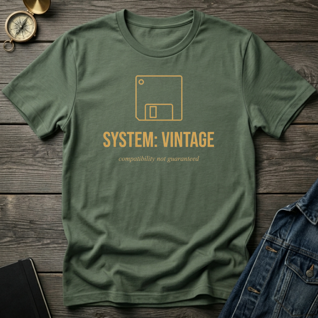 System vintage T‑Shirt