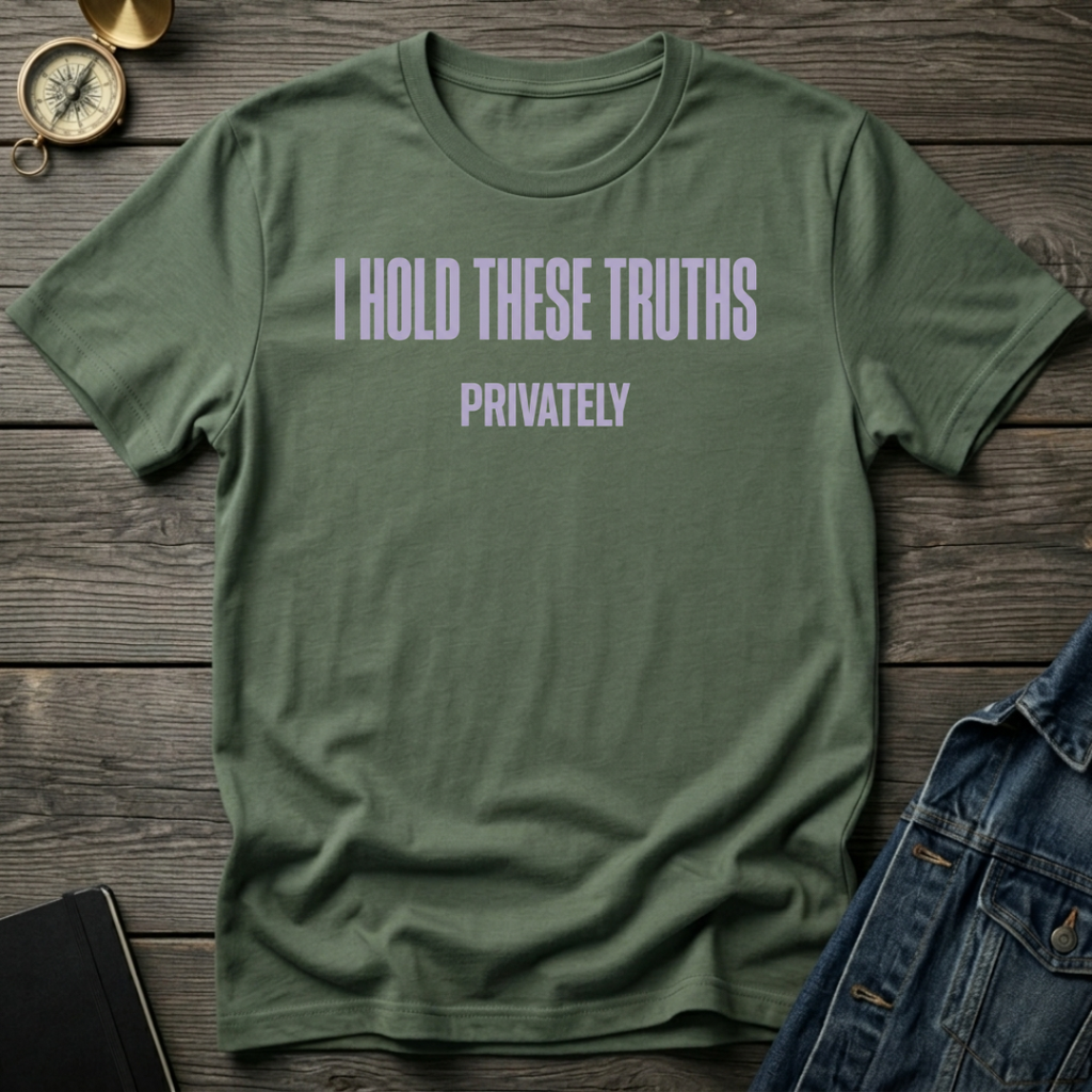I hold these truths privately T-Shirt