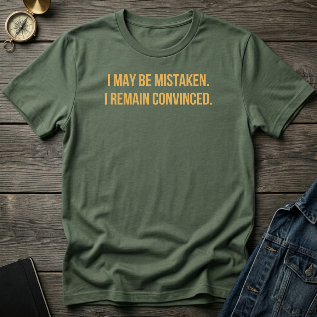 I may be mistaken T‑Shirt
