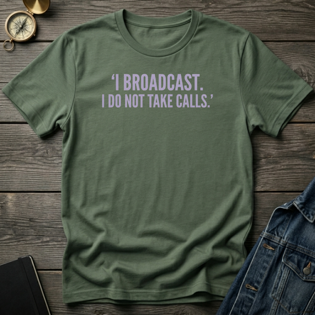 I broadcast T‑Shirt