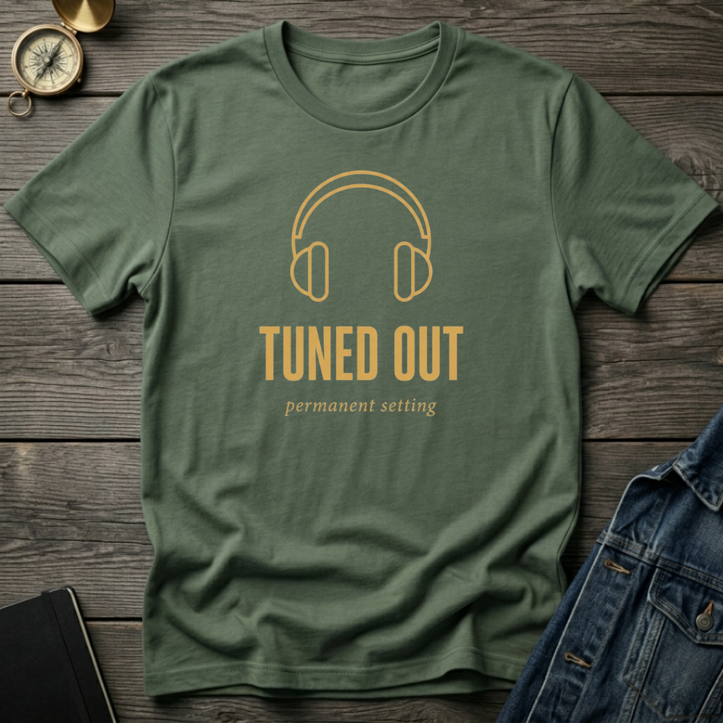 Tuned out T‑Shirt
