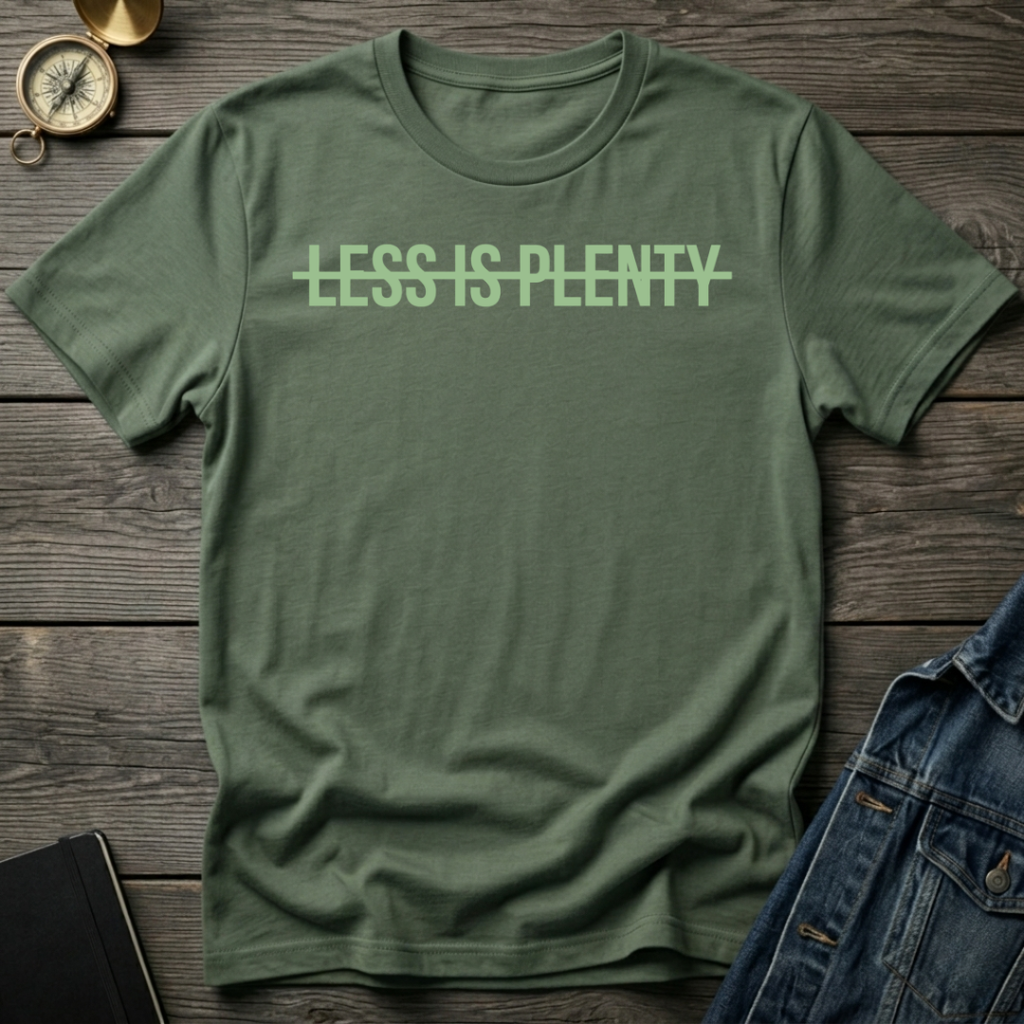 Less is plenty T-Shirt