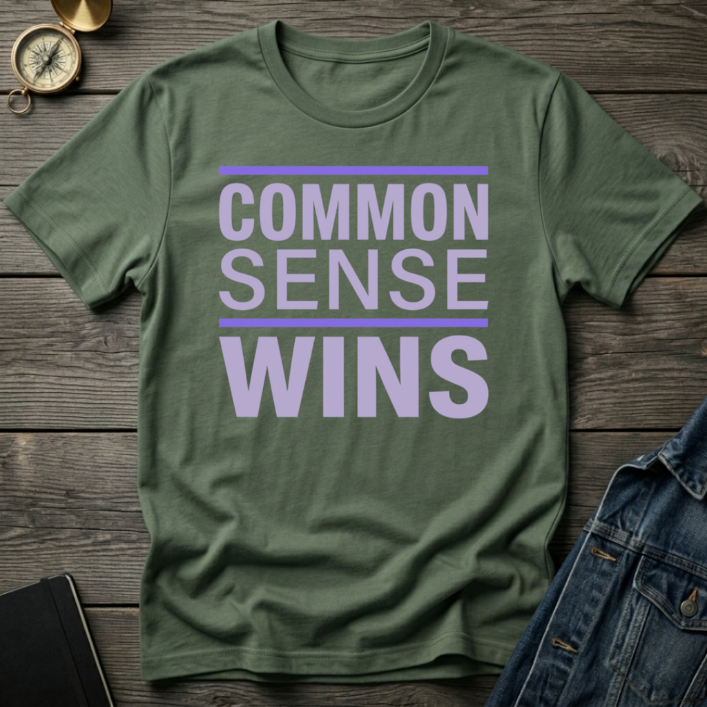 Common sense wins T-Shirt