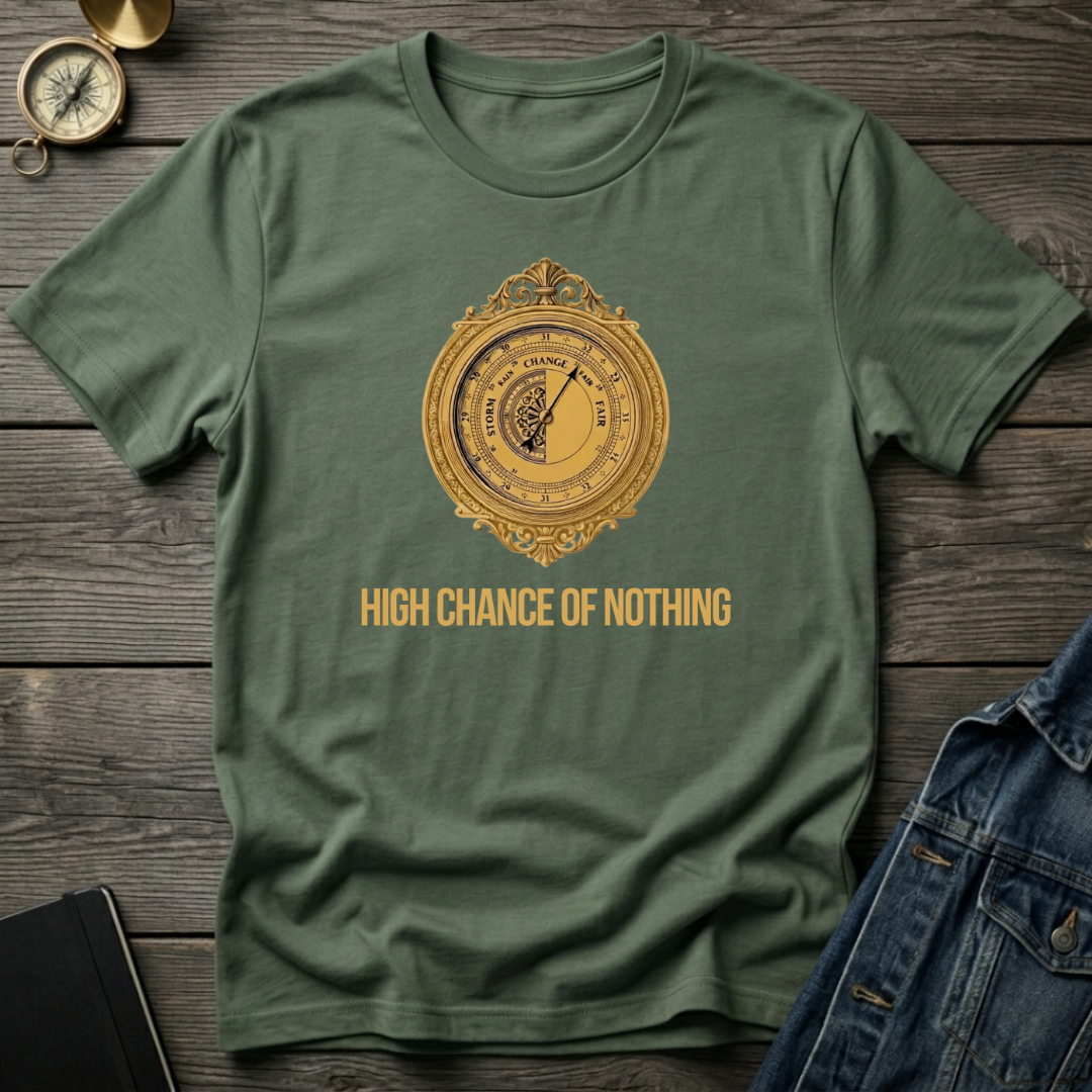 High chance of nothing T‑Shirt