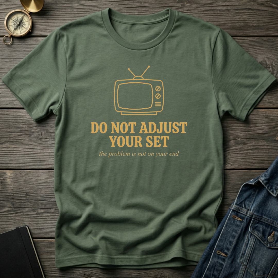 Do not adjust your set T‑Shirt