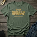 Often assumed to be participating T‑Shirt
