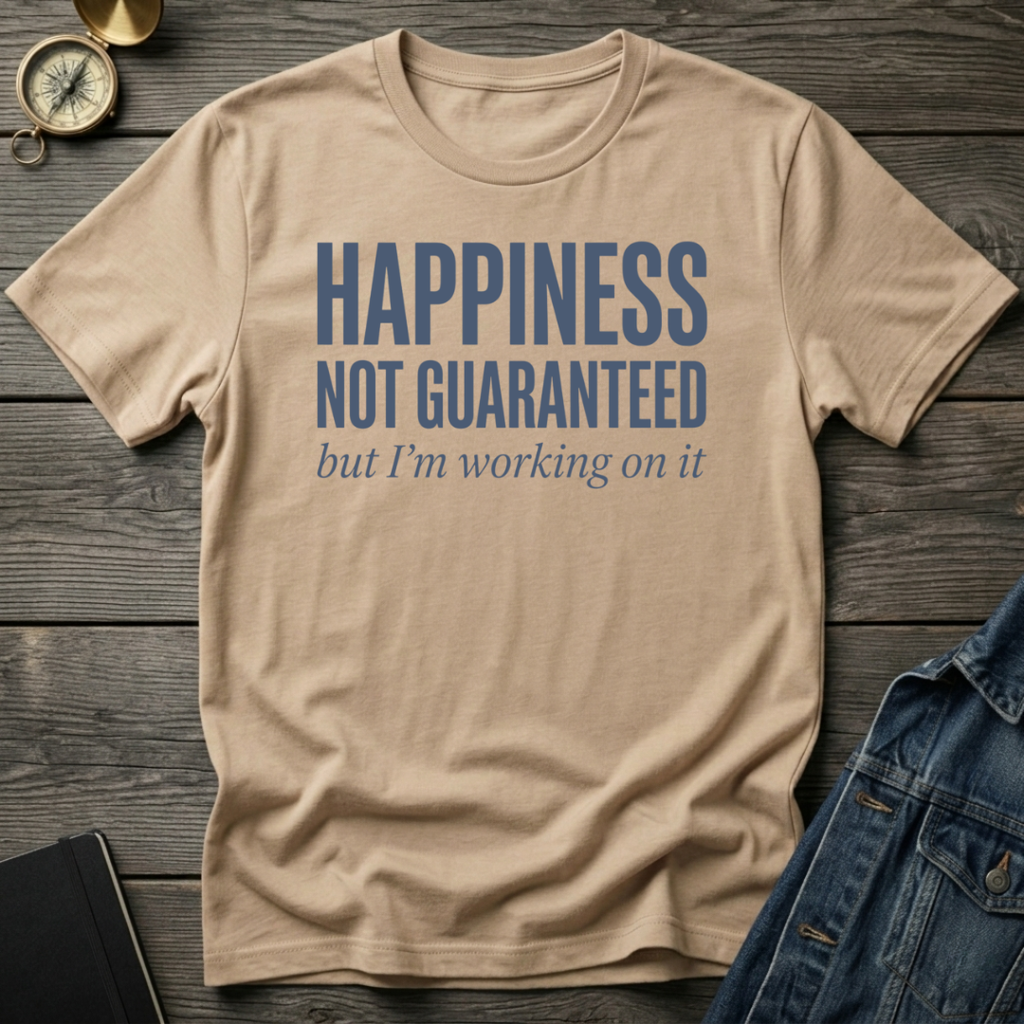 Happiness not guaranteed T-Shirt
