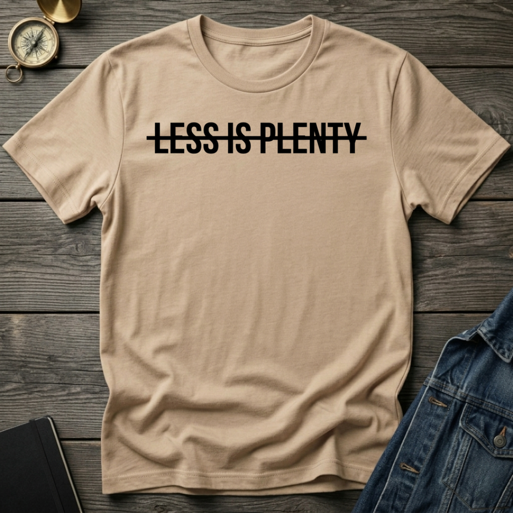 Less is plenty T-Shirt