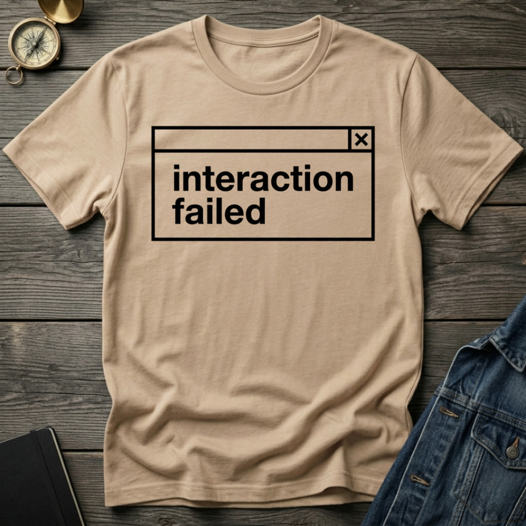 Interaction failed T-Shirt