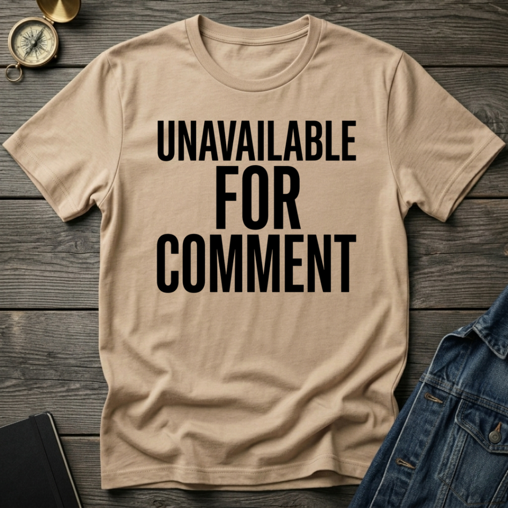 Unavailable for comment T-Shirt