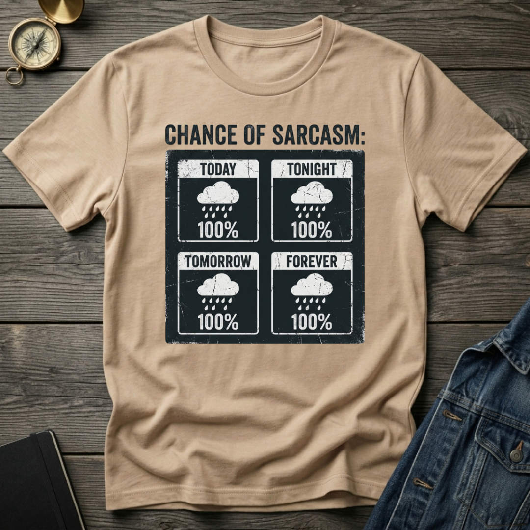 Chance of sarcasm T-Shirt