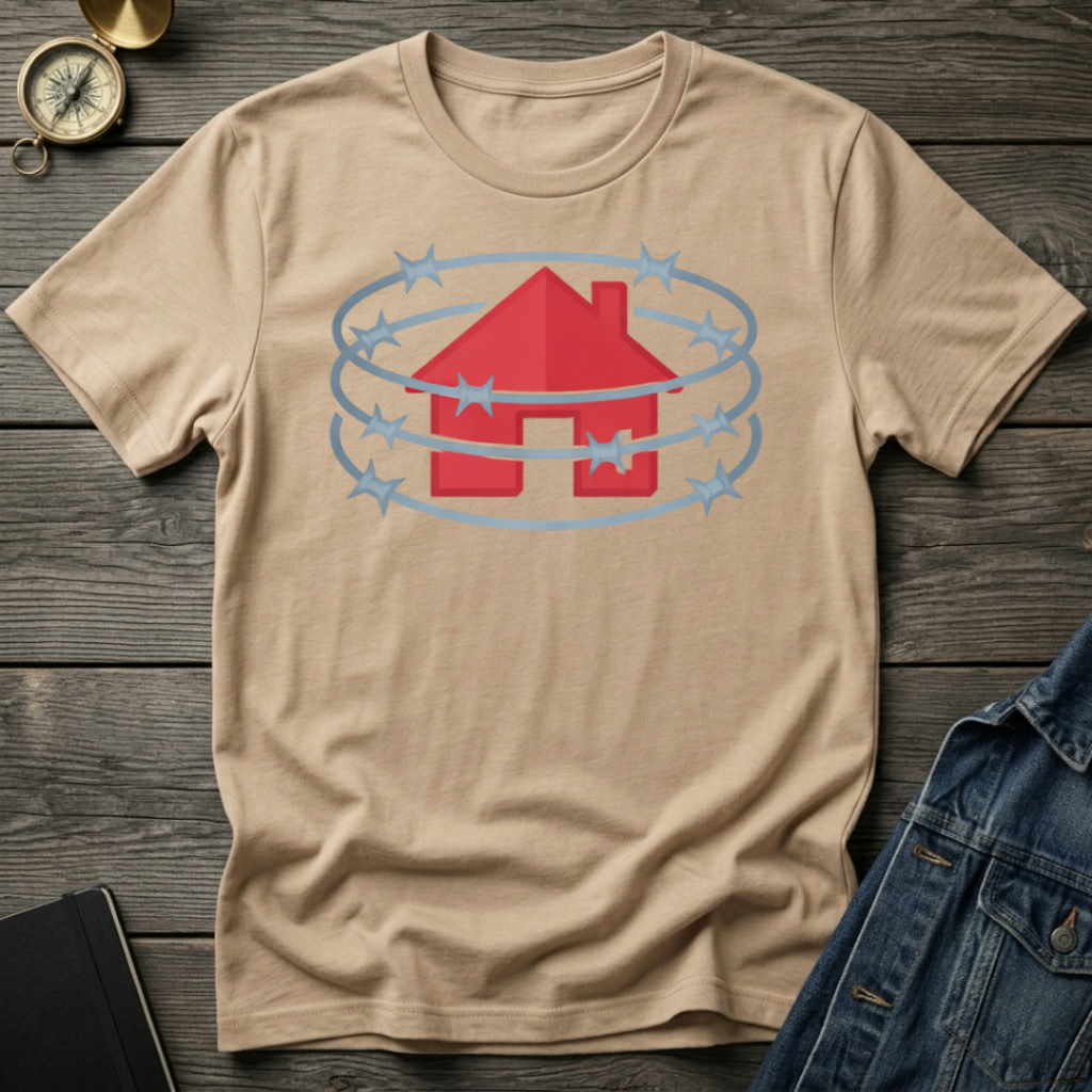 Barbed wire house T-Shirt