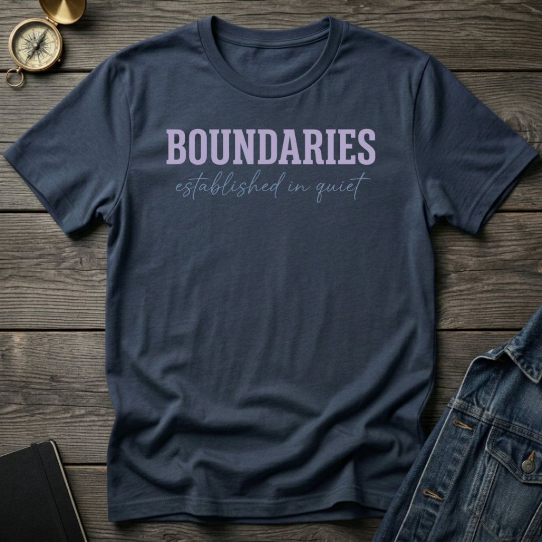 Boundaries established in quiet T-Shirt
