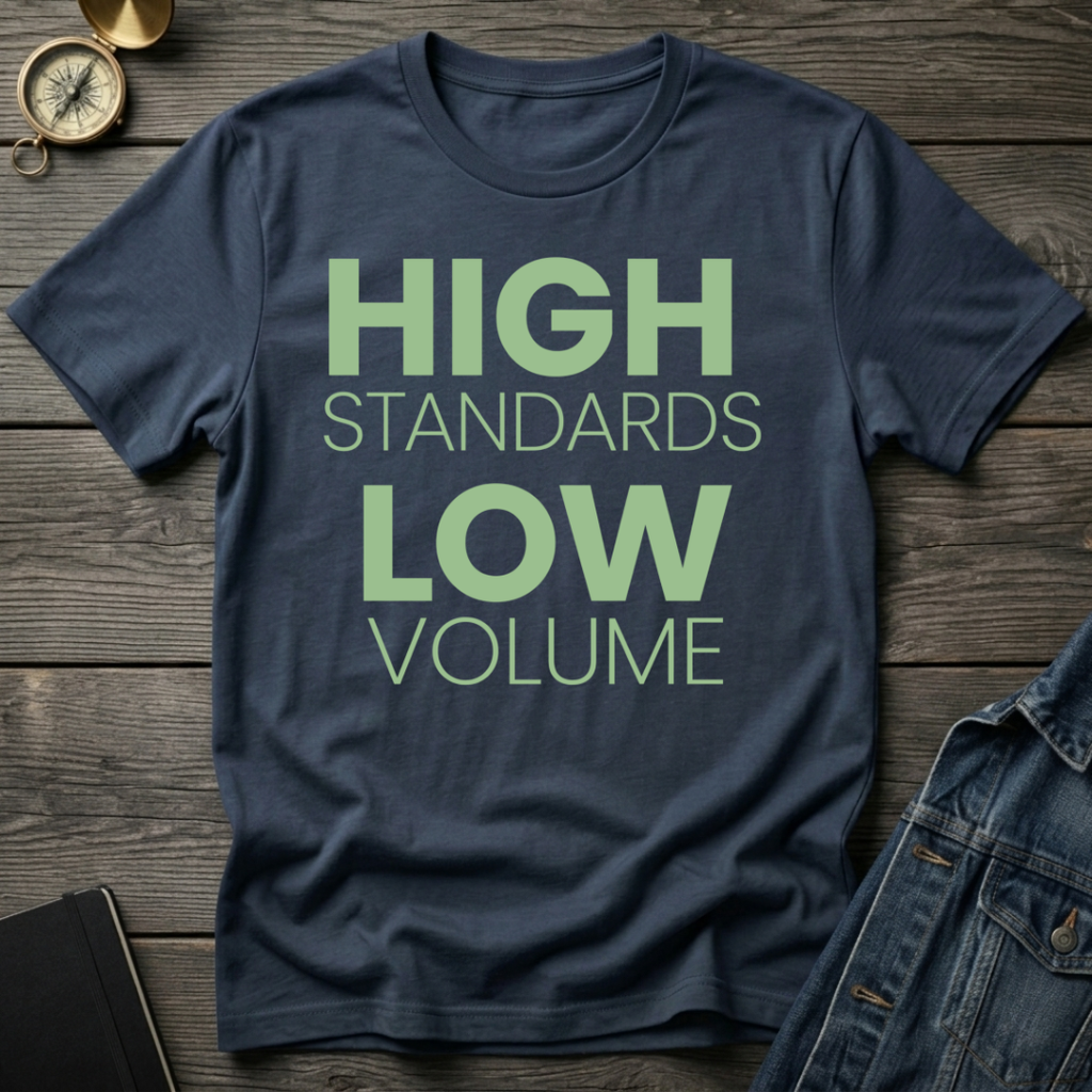 High standard low volume T-Shirt