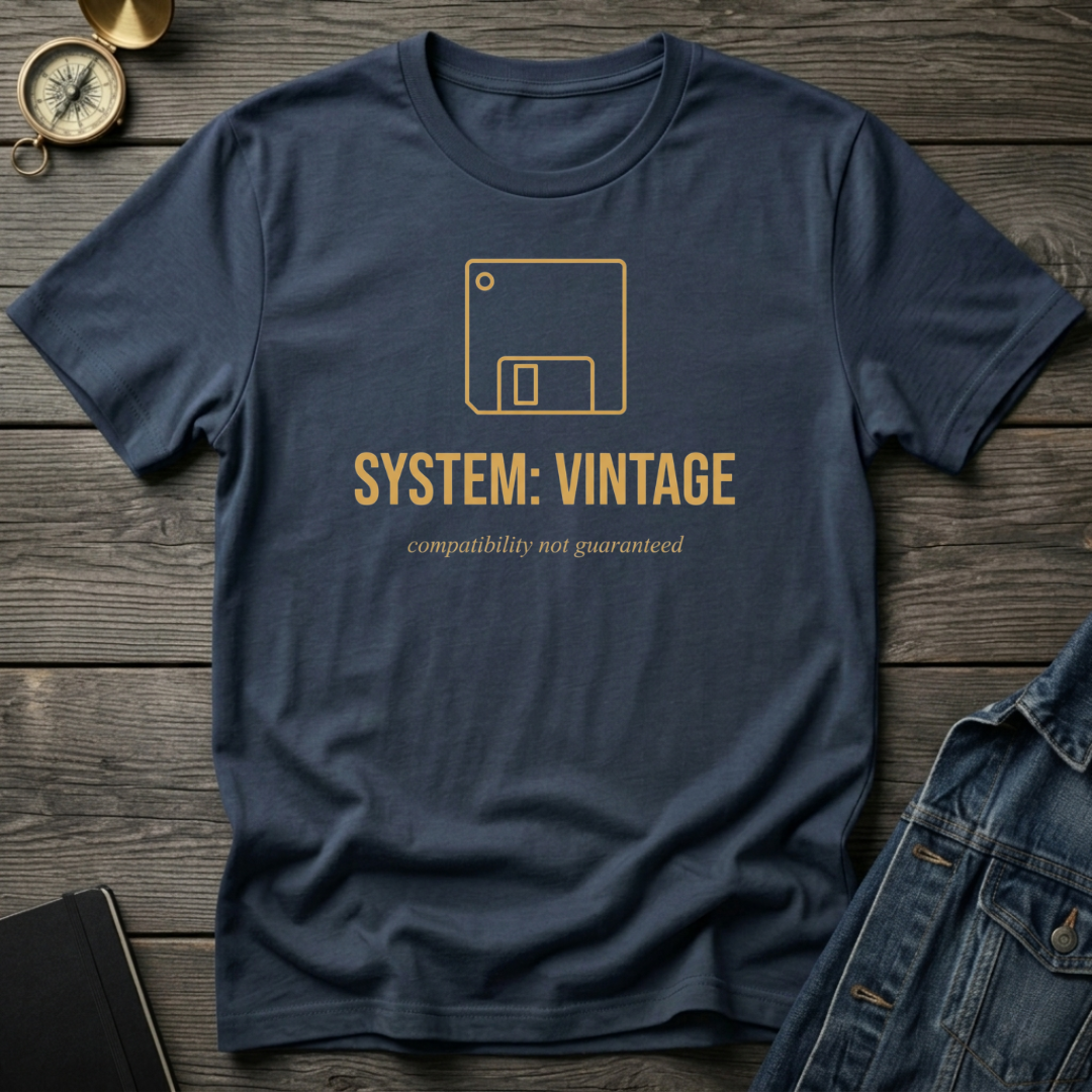 System vintage T‑Shirt