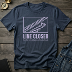 Line closed T‑Shirt