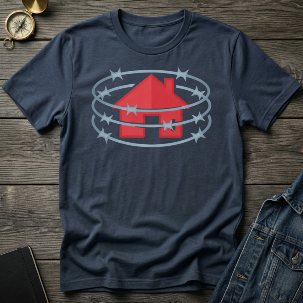 Barbed wire house T-Shirt