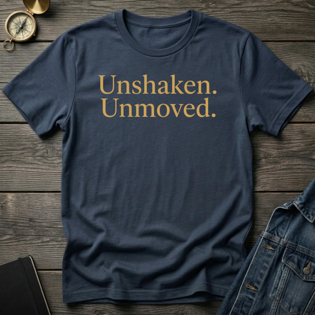 Unshaken. Unmoved. T-Shirt
