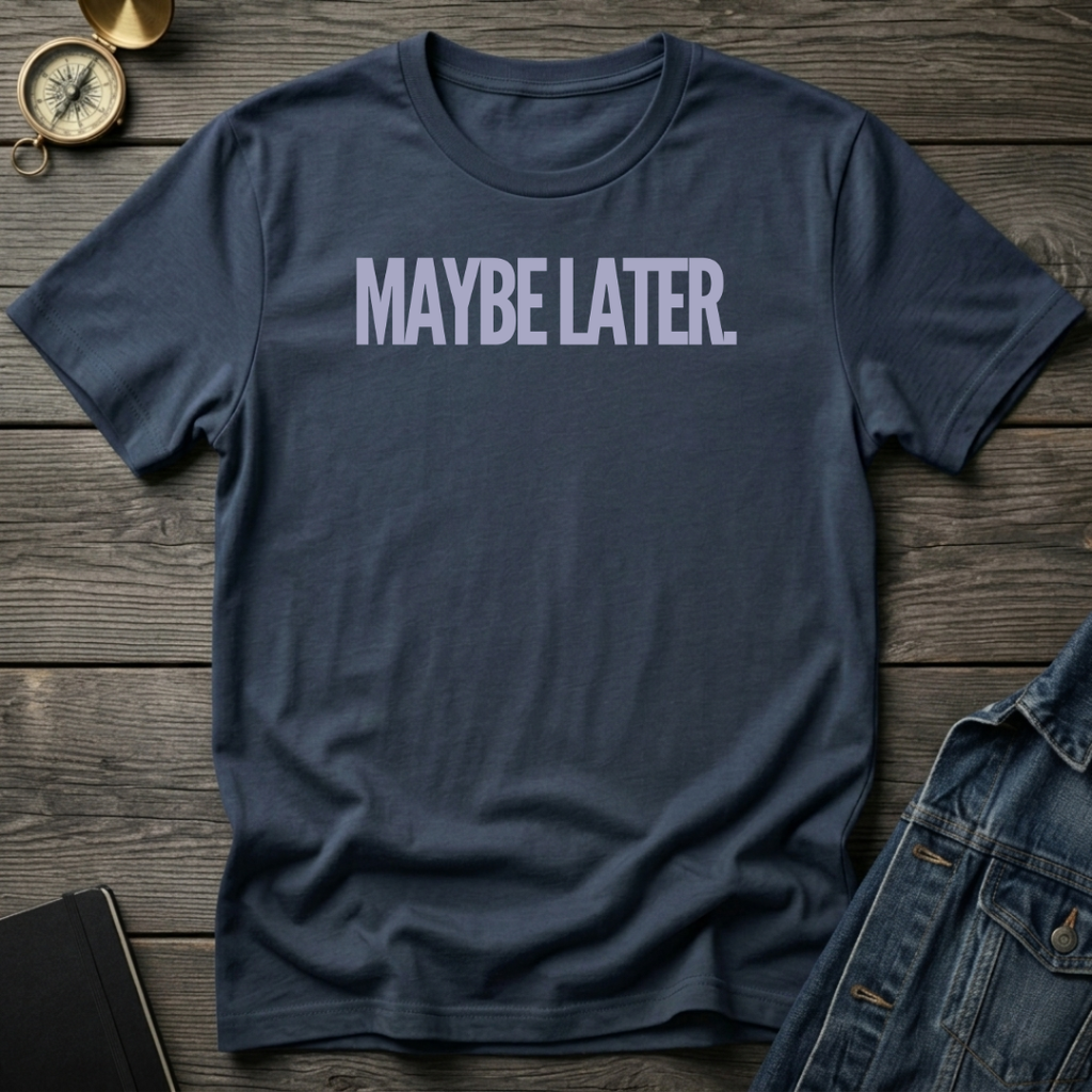 Maybe later T‑Shirt