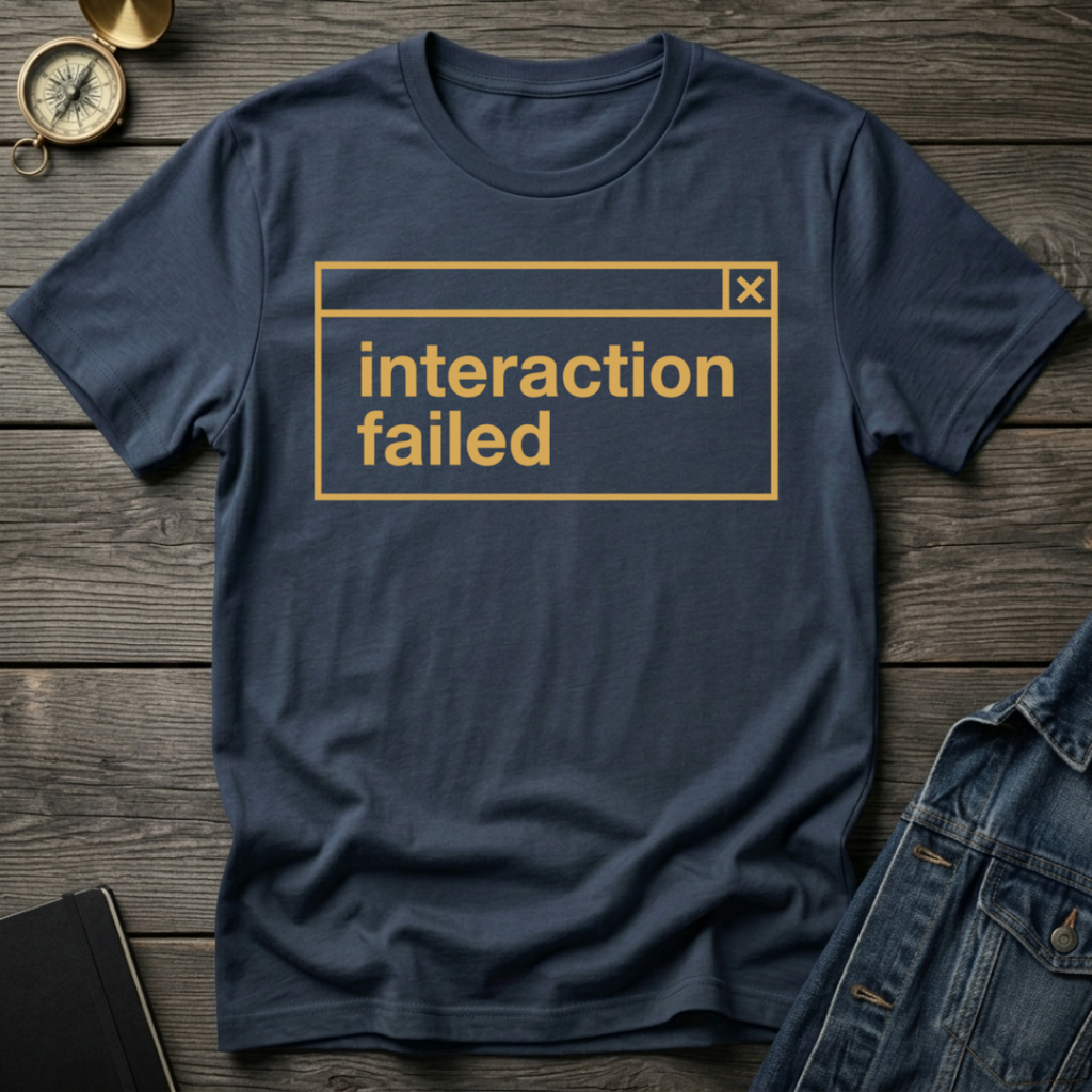 Interaction failed T-Shirt