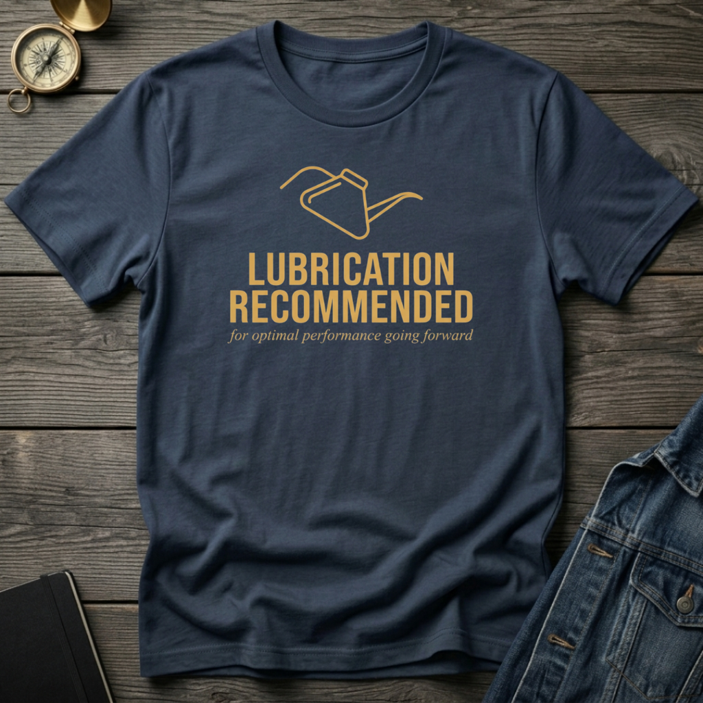 Lubrication recommended T‑Shirt