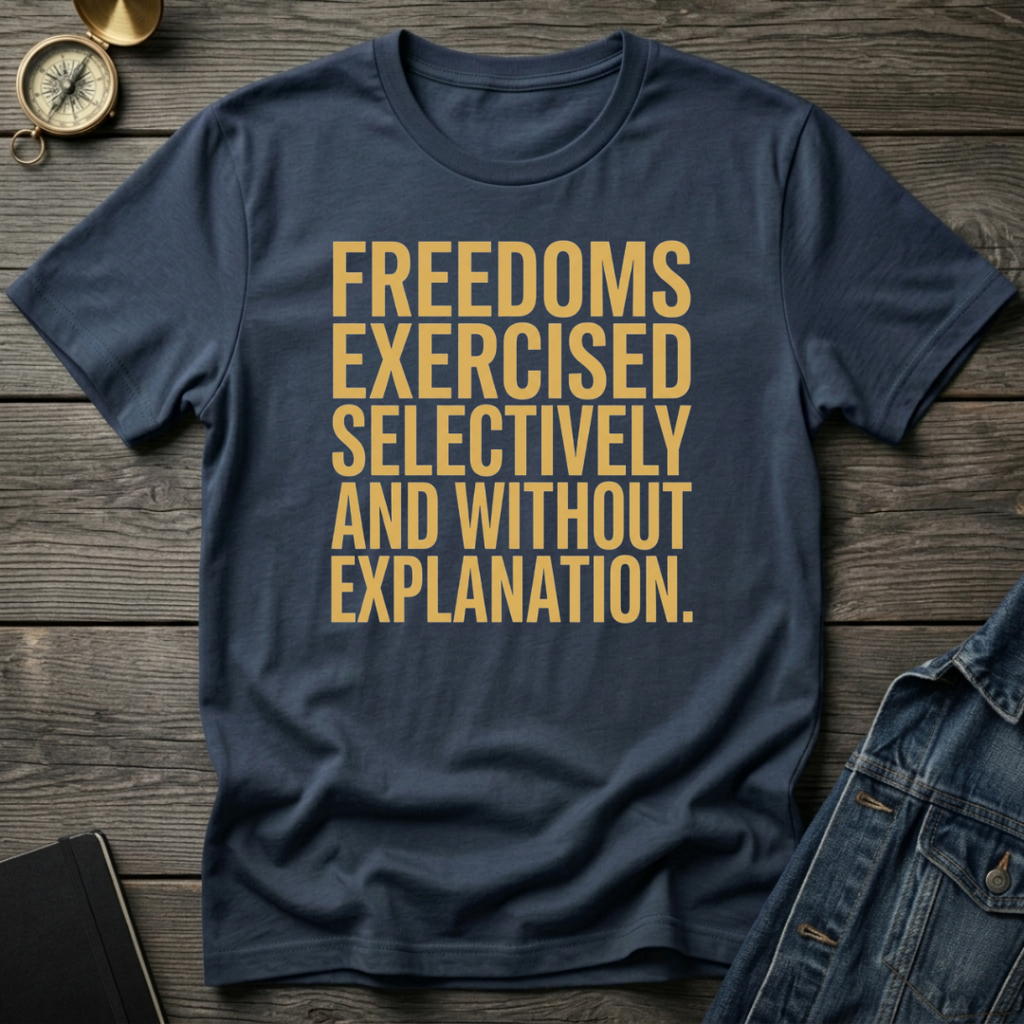 Freedoms exercised T-Shirt