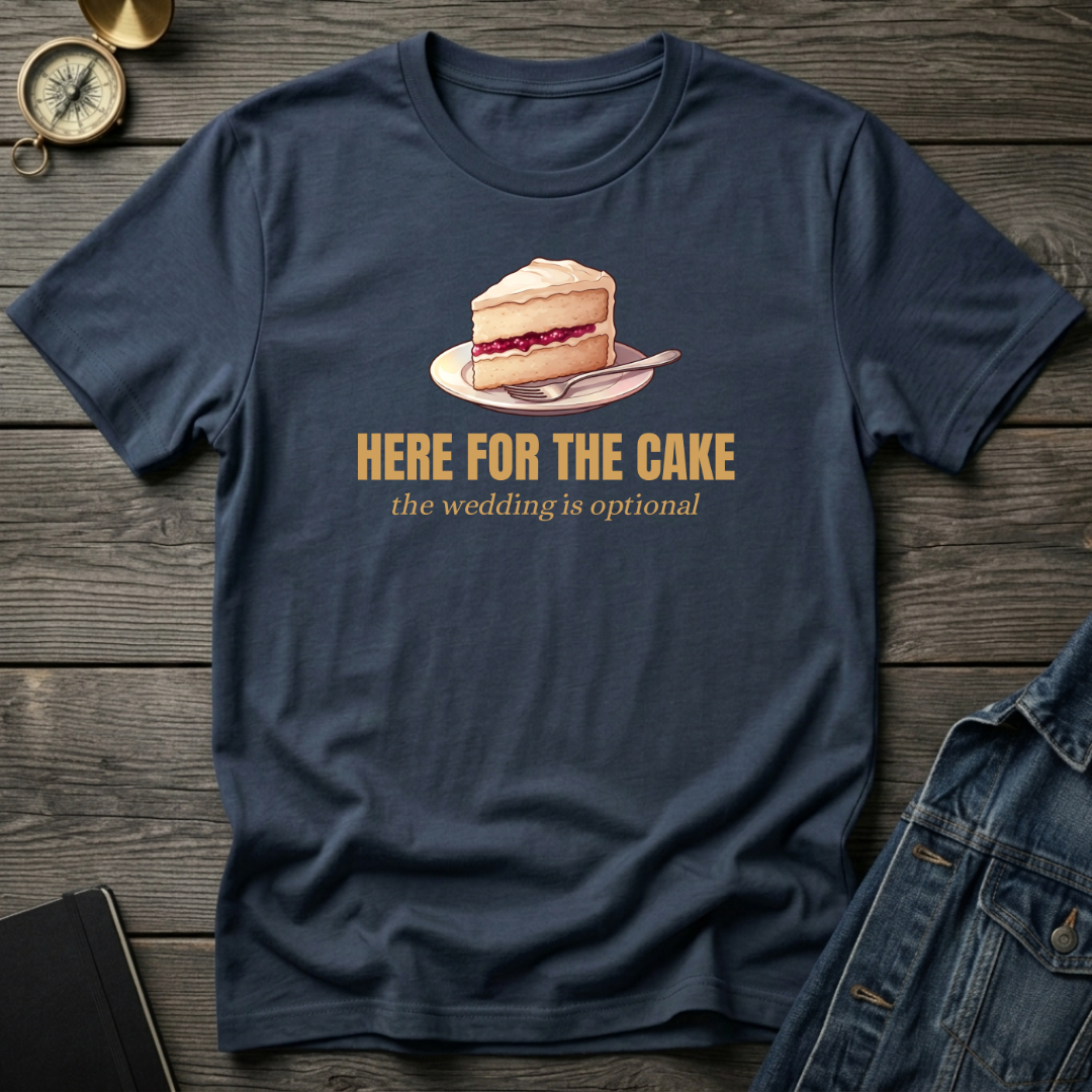 Here for the cake T‑Shirt