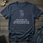 The right to remain silent T‑Shirt