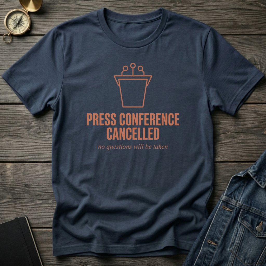 Press conference cancelled T‑Shirt