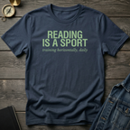 Reading is a sport T‑Shirt