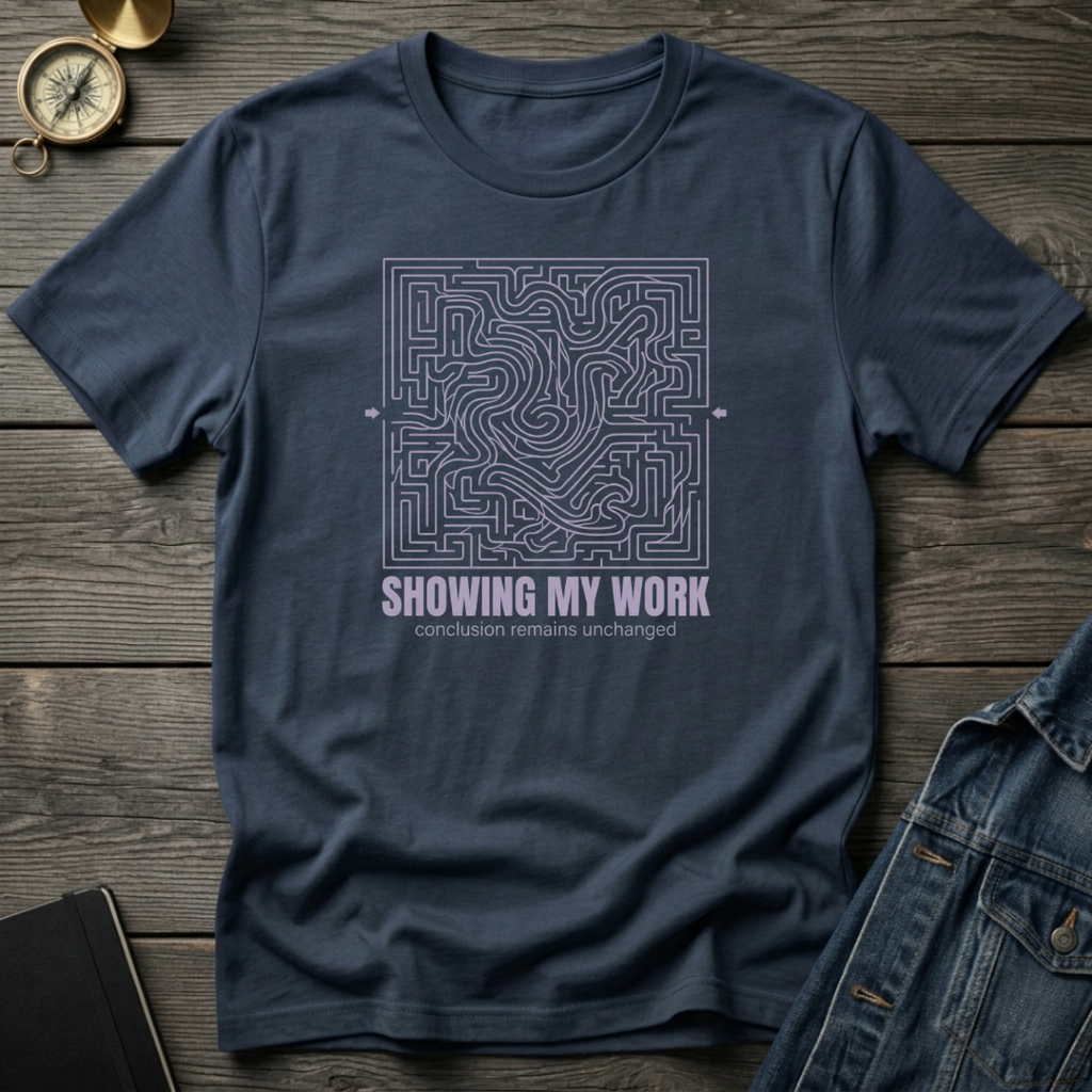 Showing my work T‑Shirt