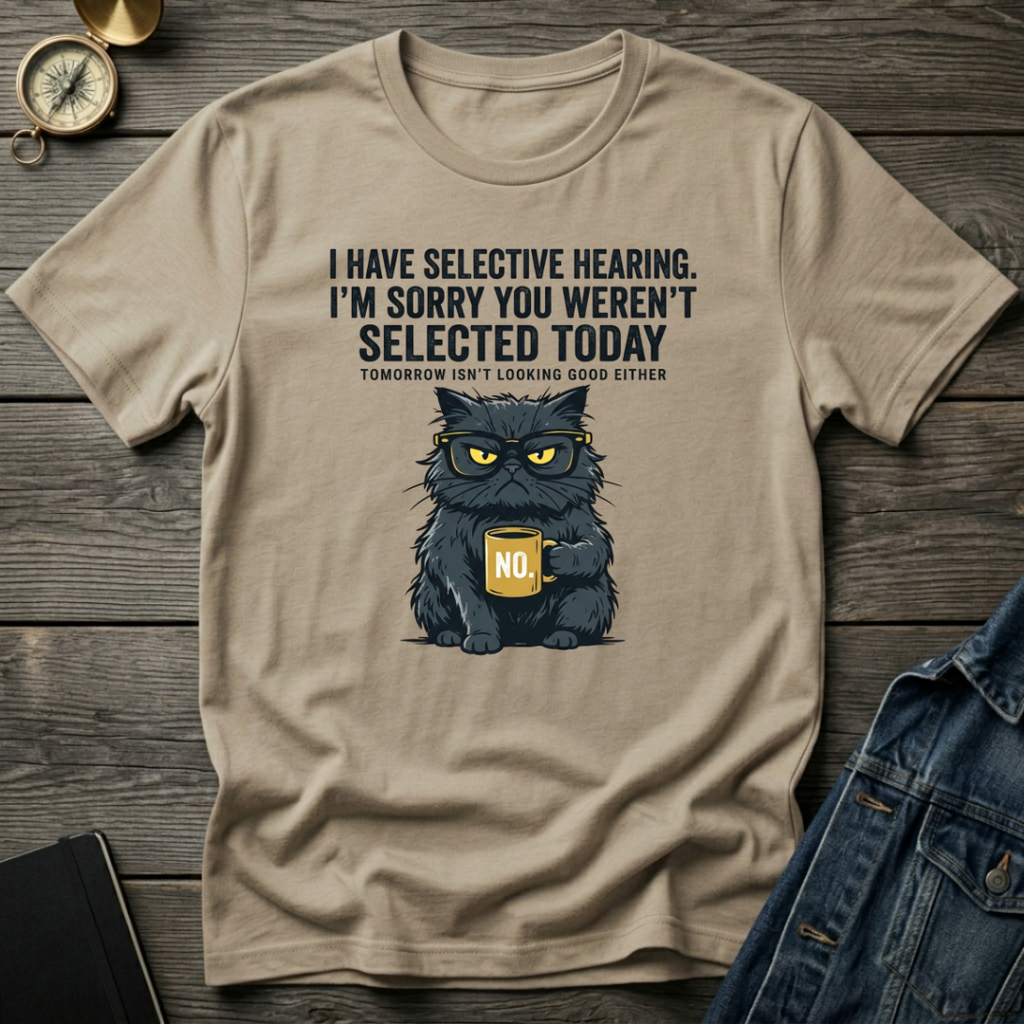 I have selective hearing T-Shirt