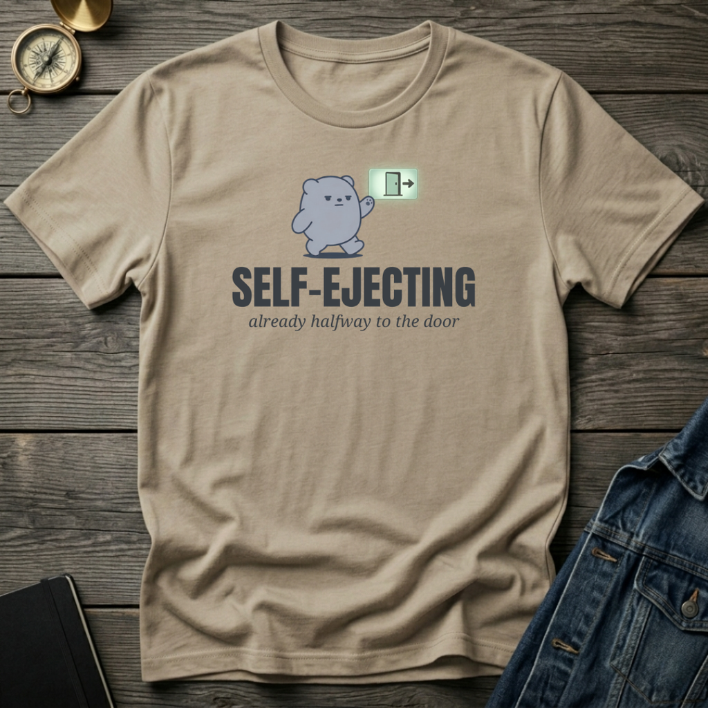Self-ejecting T‑Shirt