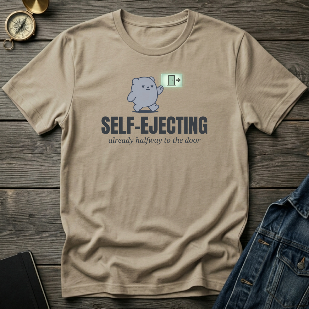 Self-ejecting T‑Shirt