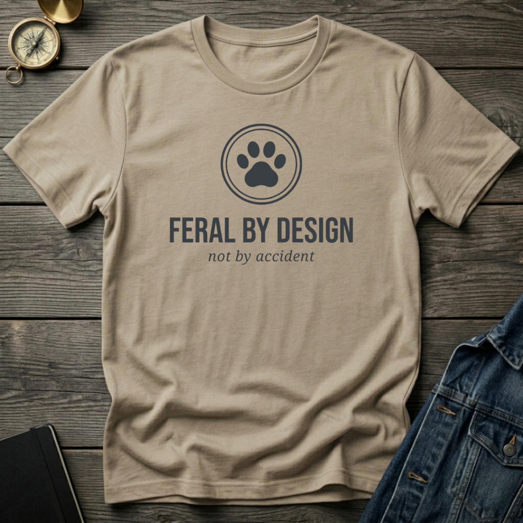 Feral by design T‑Shirt