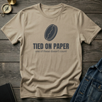 Tied on Paper T‑Shirt