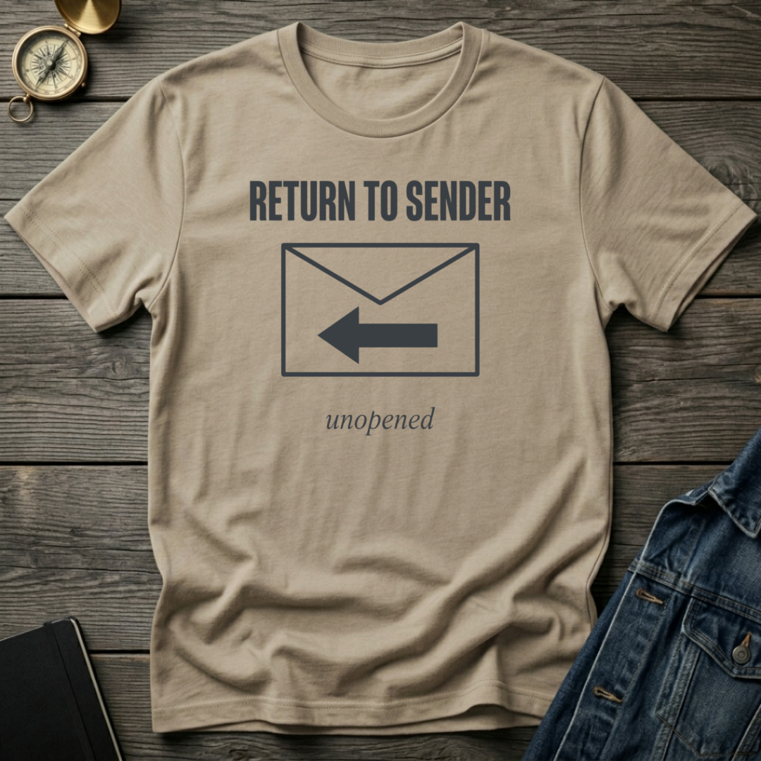 Return to sender T‑Shirt