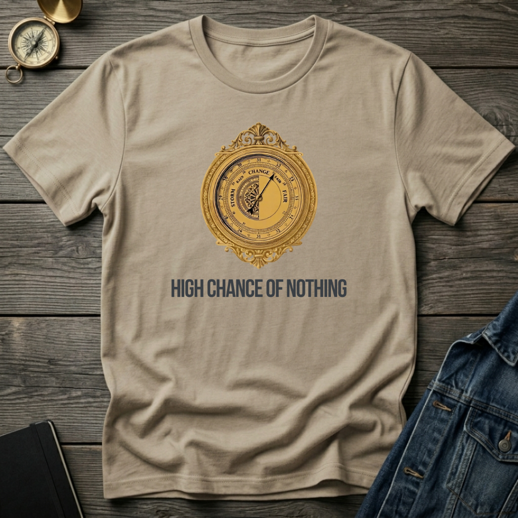 High chance of nothing T‑Shirt