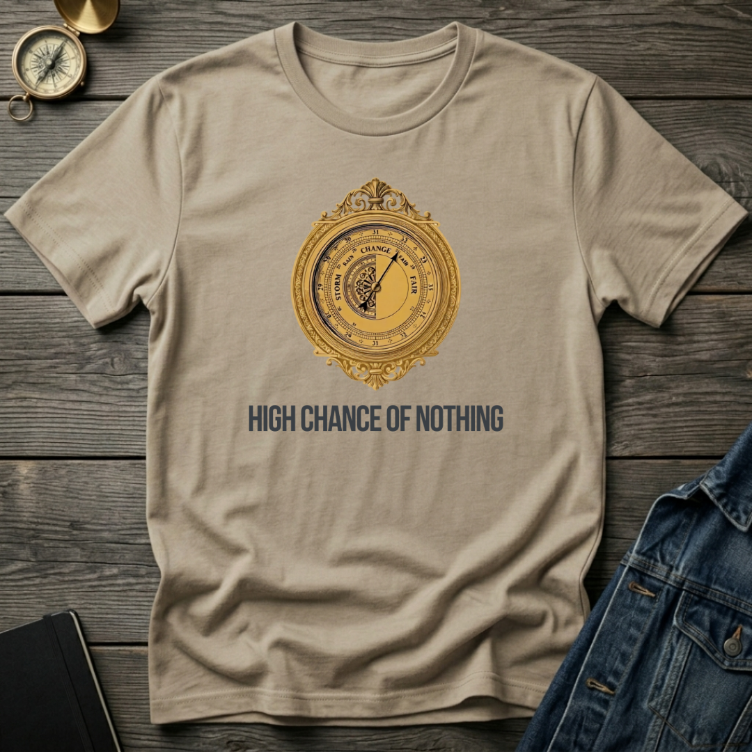 High chance of nothing T‑Shirt
